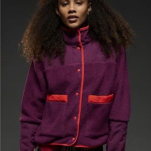 North face cragmont fleece jacket - medium - nwt